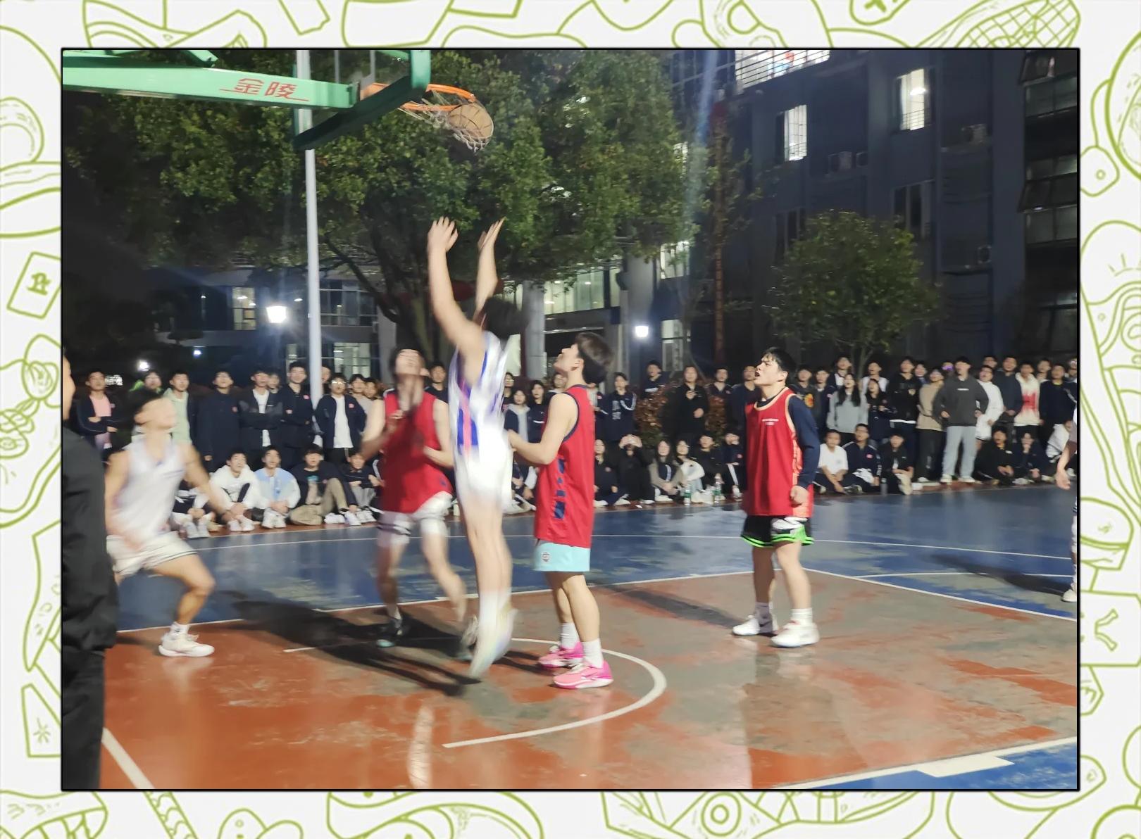 体育精神耀眼,篮球较量如火如荼 体育精神耀眼,篮球较量如火如荼